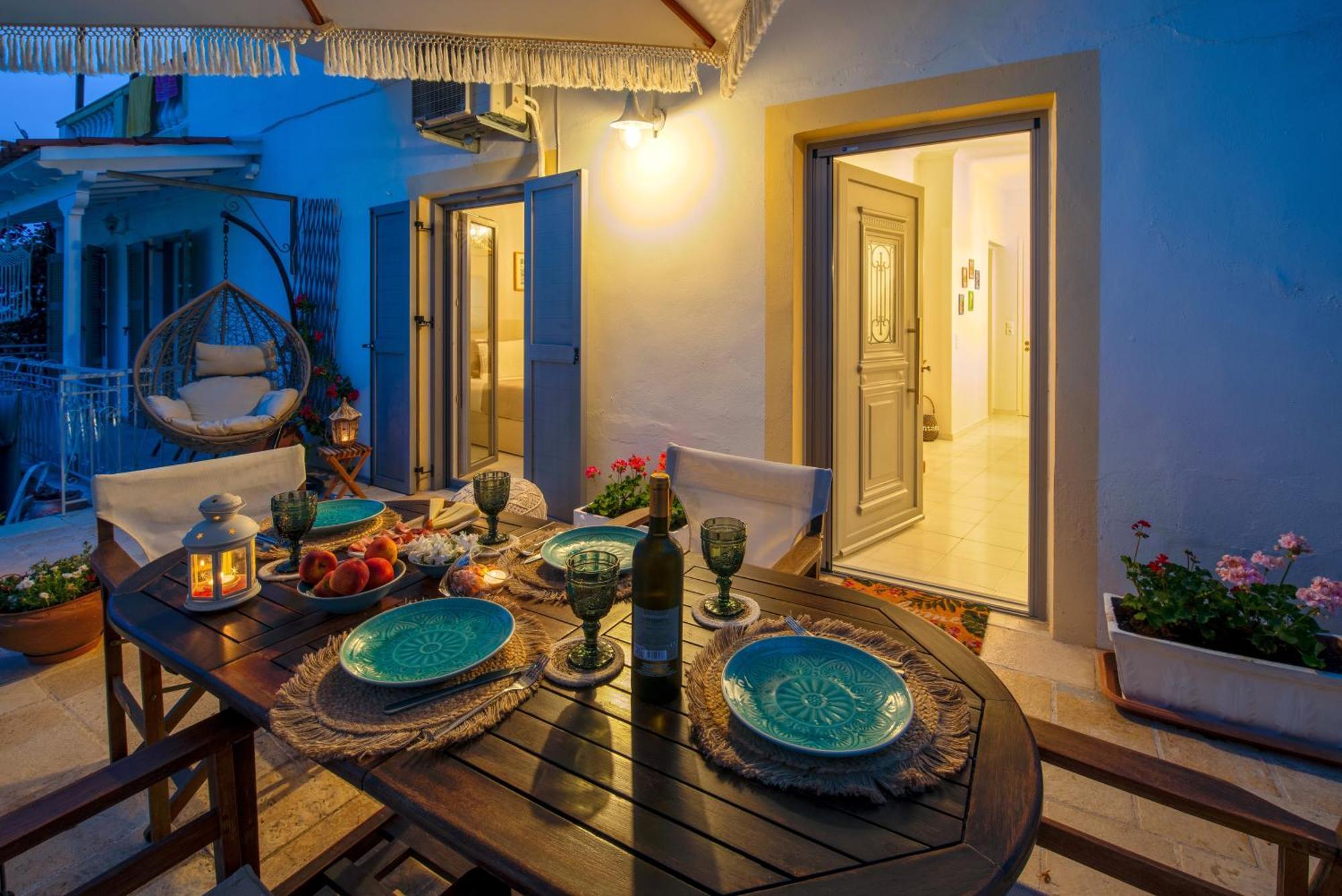 盖奥斯Marilu'S, Paxos Port House公寓 外观 照片